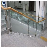 Balustrade en acrylique, balustrade en plexiglas pour l'extérieur, en granit, balustrade d'escalier, vente en gros