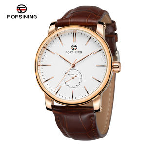 <span class=keywords><strong>Montre</strong></span> mécanique en acier inoxydable et <span class=keywords><strong>cuir</strong></span> véritable Forsining OEM Accept, fabrication chinoise, <span class=keywords><strong>montre</strong></span>-bracelet de luxe pour <span class=keywords><strong>homme</strong></span>, automatique - Product Image 2