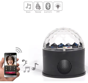 RGB LED disko topu: Bluetooth hoparlör, USB güç, uzaktan kumanda sıcak Mini parti/sahne işık için araba/kulüp/Bar - Product Image 2