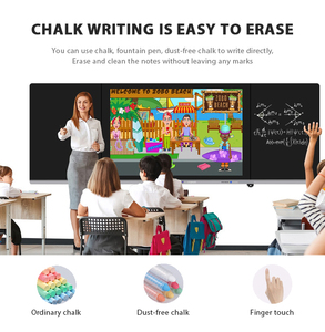 <span class=keywords><strong>Pizarra</strong></span> <span class=keywords><strong>multimedia</strong></span> interactiva 4K con pantalla táctil para escuela, <span class=keywords><strong>pizarra</strong></span> inteligente Nano Digital para enseñanza - Product Image 2
