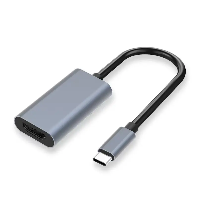 Convertisseur HDTV 4K @ 30Hz USB C vers HDM i femelle mâle convertisseur de câble vidéo pour tablette portable Macbook