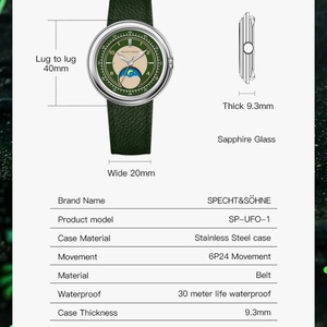 SP-UFO New Arrivals Classic 5980 <b>Watches</b> for Men Ultrathin Steel Sapphire Crystal Quartz <b>Watch</b> Relogio Masculino - Product Image 5