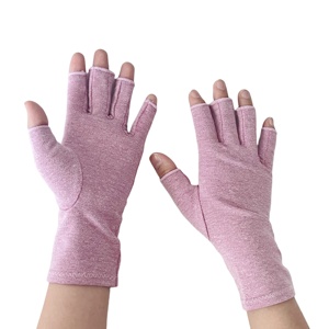 2025 gros gants de Compression d'arthrite soulager la douleur du canal carpien sans doigts adapté pour taper avec les deux mains - Product Image 5