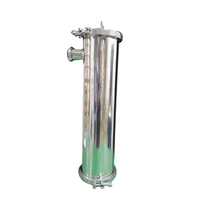 Per bevande alimentari particelle solide filtro fluido in acciaio inox 304 316L salda sanitaria filtro acqua