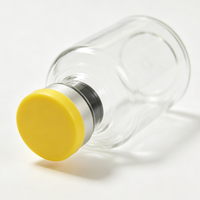 Flacons en verre transparent vides de 10 ml, 20 ml, 30 ml, logo personnalisé acceptable, contenants cosmétiques