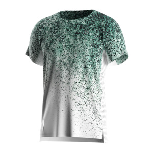 T-shirt de course pour homme sans coutures, soudé par ultrasons, disponible en plusieurs tailles et designs, idéal pour le fitness et le cyclisme - Product Image 1