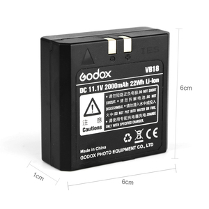 Godox VB18 DC 11,1 V 2000 мА/ч, 22Wh литий-ионная аккумуляторная батарея для Ving V850 V860C V860N Вспышка Speedlite (VB-18 аккумулятор) - Product Image 3