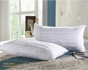 Coussin brodé sur mesure avec housse 100% coton et garnissage en plumes et velours pour hôtel et maison - Product Image 1