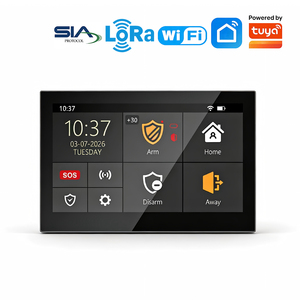 Panel <span class=keywords><strong>de</strong></span> Sistema <span class=keywords><strong>de</strong></span> <span class=keywords><strong>Alarma</strong></span> <span class=keywords><strong>de</strong></span> Seguridad Inteligente WiFi 4G Tuya <span class=keywords><strong>de</strong></span> 10 Pulgadas DKMSEC, Sirena Integrada, Sensor <span class=keywords><strong>de</strong></span> Movimiento para Puerta 433, Control Remoto <span class=keywords><strong>de</strong></span> 100dB - Product Image 4