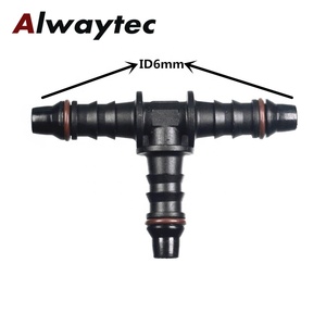 Conector en T de Alta Calidad para Manguera de Combustible, Conector de Unión para Línea de Gasolina, Piezas Automotrices - Product Image 2
