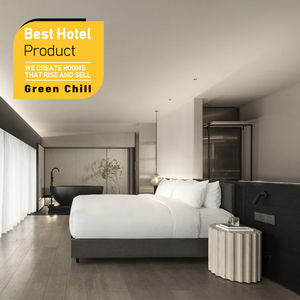 Diseño de Muebles de Interior para Hotel de 3 Estrellas, Estilo Industrial, con Estructura de Cama de Madera, para Hostelería Urbana Boutique - Product Image 1