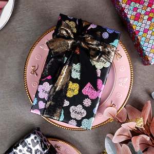 ม้วนกระดาษมันโฮโลแกรมเลเซอร์พิมพ์ระยับกระดาษห่อของขวัญงานวันเกิด - Product Image 4