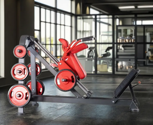 Máquina de Sentadillas Inclinadas con Carga de Discos, Máquina de Hack Squat, Prensa de Piernas, Equipo de Gimnasio Comercial, Ajustable, Resistente, Capacidad de 200 kg - Product Image 5