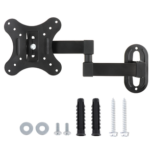 <span class=keywords><strong>Support</strong></span> mural universel réglable de 10kg pour <span class=keywords><strong>TV</strong></span> <span class=keywords><strong>Support</strong></span> de cadre de <span class=keywords><strong>TV</strong></span> à écran plat en acier pour moniteur LED LCD 15 degrés 14-24 pouces - Product Image 3