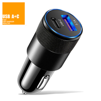 Chargeur de voiture USB-C à charge rapide 3.1A, adaptateur de charge rapide Type-C pour iPhone 18 17 16 15 Pro Max et smartphones