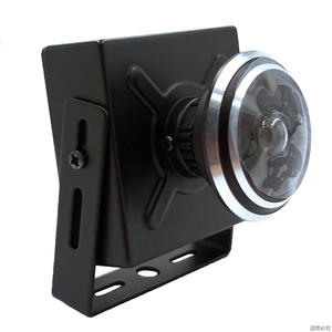 Nouveau 8MP H.265AI/H.265 + 0.0001Lux Blacklight on-vif p2p 1.78/1.7mm fisheye grand angle lentille <span class=keywords><strong>180</strong></span> Micro IP caméra de vidéosurveillance - Product Image 1