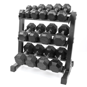 Produttore <span class=keywords><strong>vendita</strong></span> diretta KG LB gomma manubri forza allenamento <span class=keywords><strong>palestra</strong></span> attrezzature per uso domestico ferro con rivestimento in gomma - Product Image 6
