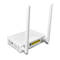 Peralatan Serat Optik Dual Band G8301C 4G+1POTS+CATV+AC1200 Modem WiFi 2.4G&5G FTTH XPON ONU GPON ONU untuk Penggunaan Jaringan TCP GPRS