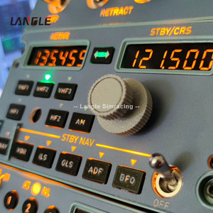 Panneau de commande radar météorologique, simulateur de vol OVH, panneau d'éclairage externe, simulateur de conduite TCAS, simulateur de course, Airbus A320 - Product Image 3