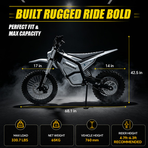 Motos électriques tout-terrain SYKERUNS X7 pour adultes, 5500W, 57 MPH, autonomie jusqu'à 60 miles, pour la conduite hors <span class=keywords><strong>route</strong></span>, modèle 2026 - Product Image 5