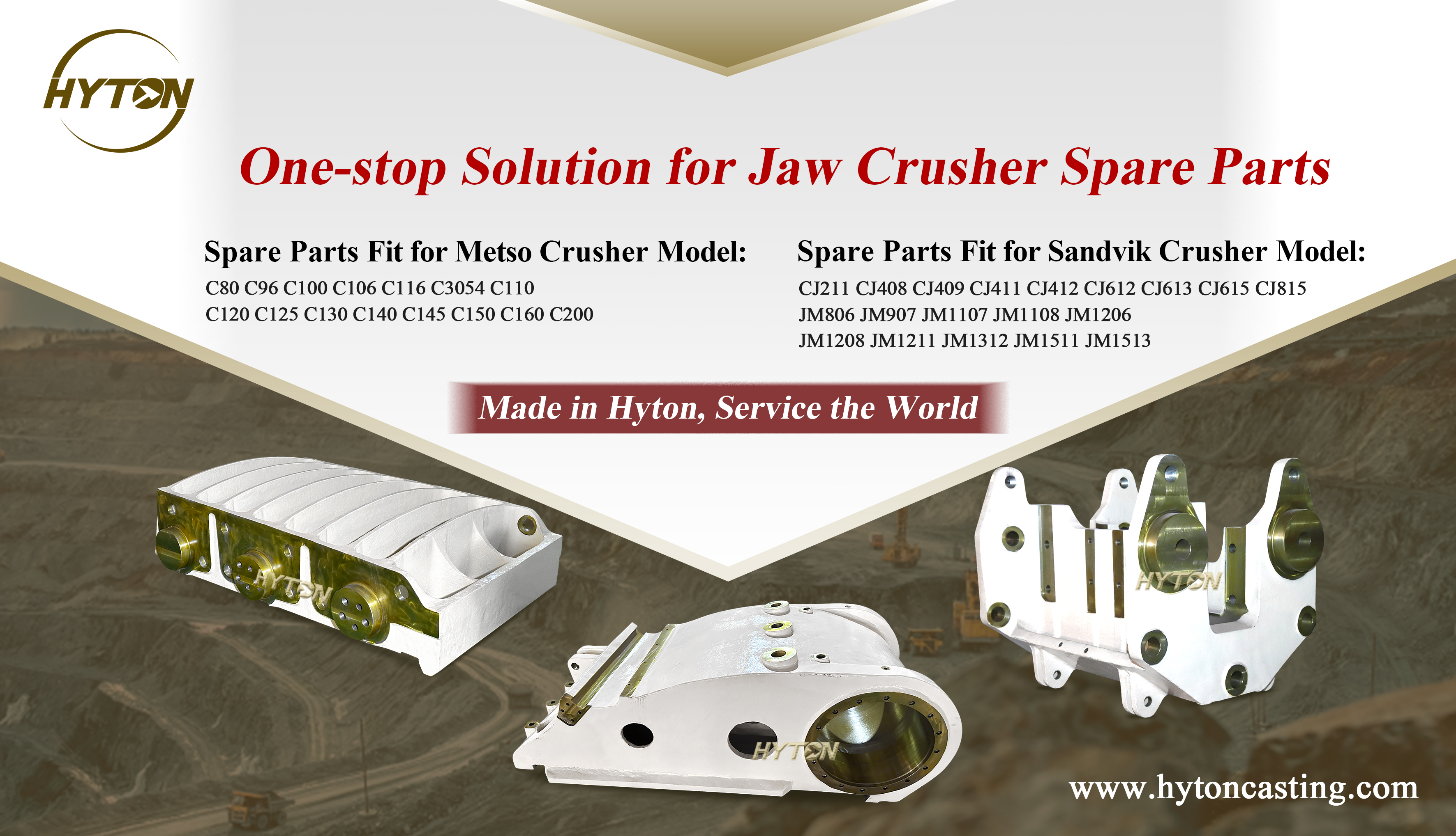 【中古】 Life on a Chain ピート・ヨーン Jaw Crusher Pitman Assembly - Spare Parts Manufacturer
