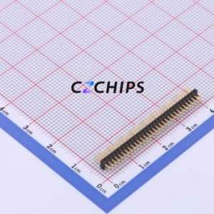 X1321WV-2x31J-C30D23 Pin Header Through hole Component (THT),P=1.27mm Connector 2x31P 1.27mm 1.27mm Pin Header - Product Image 2