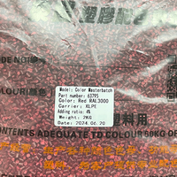 Masterbatch multicolore XLPE orange, noir, rouge, bleu, haute stabilité thermique, résistant aux intempéries et au vieillissement, personnalisé OEM pour fils
