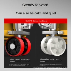 Truk Pallet Hidrolik Tenaga Manual Siap Ekspor 2-Ton 3T Roda Forklift Nylon/Polyurethane Tanpa Tinggi Garpu Pallet Jack - Product Image 4