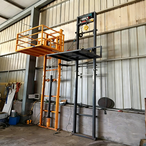 Meilleurs mini-ascenseurs <span class=keywords><strong>1T</strong></span> pour maisons, tables élévatrices, monte-charge simple 500KG, ascenseur domestique pour marchandises, matériaux et personnes - Product Image 4