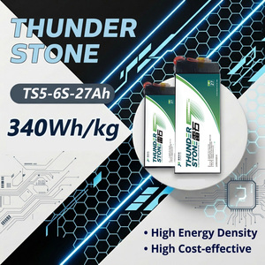Batterie <span class=keywords><strong>de</strong></span> drone Thunder Stone JF-TS5-6S-27000mAh Semi Solid State NMC 340Wh/kg 6S 27000mAh Décharge 10C 500 cycles - Product Image 1