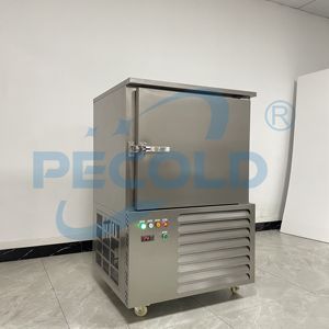 Congélateur rapide pour aliments, 200 kg, 500 kg, 10 plateaux, 6 bacs, Philippines, chariot <span class=keywords><strong>alimentaire</strong></span>, compresseur Bitzer, fruits et légumes - Product Image 3