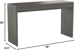 2023 <strong>Modern</strong> Home Luxury <strong>Console</strong> <strong>Table</strong> and <strong>Mirror</strong> Set Hallway <strong>Table</strong> Simple Design Wooden <strong>Narrow</strong> <strong>Table</strong> <strong>Console</strong> for Living Room - Product Image 3