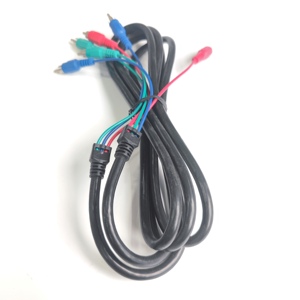 Кабель IATF16949 автомобильный AV-AV кабель 3 RCA штекер 3 RCA штекер зеленый/синий/красный Видео Аудио кабель удлинитель для DVD/TV BOX/монитора - Product Image 2