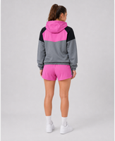 Ensemble de vêtements de sport pour adolescents en trois pièces, 100% coton, veste à capuche, t-shirt, short, tenue de sport, décontractée, vente en gros, en stock