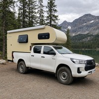 WECARE Camper rigide isolé pour pick-up, avec toilettes et douche, utilisable toute l'année
