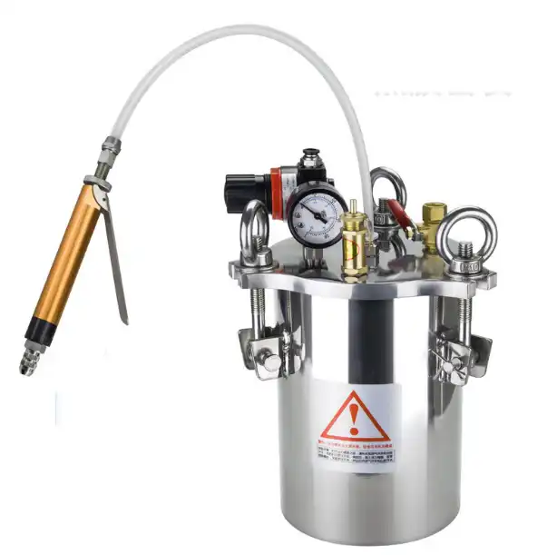 Glue Dispenser High Flow Dispensing Valve 3L Pressure Tank Dispensing  Machine