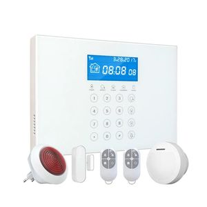 <span class=keywords><strong>GSM</strong></span> PSTN 4 gam/LTE chống trộm hệ thống báo động 433/868MHz không dây có dây ABS app điều khiển từ xa 32 cảm biến không dây 8 Có Dây cảm biến - Product Image 5