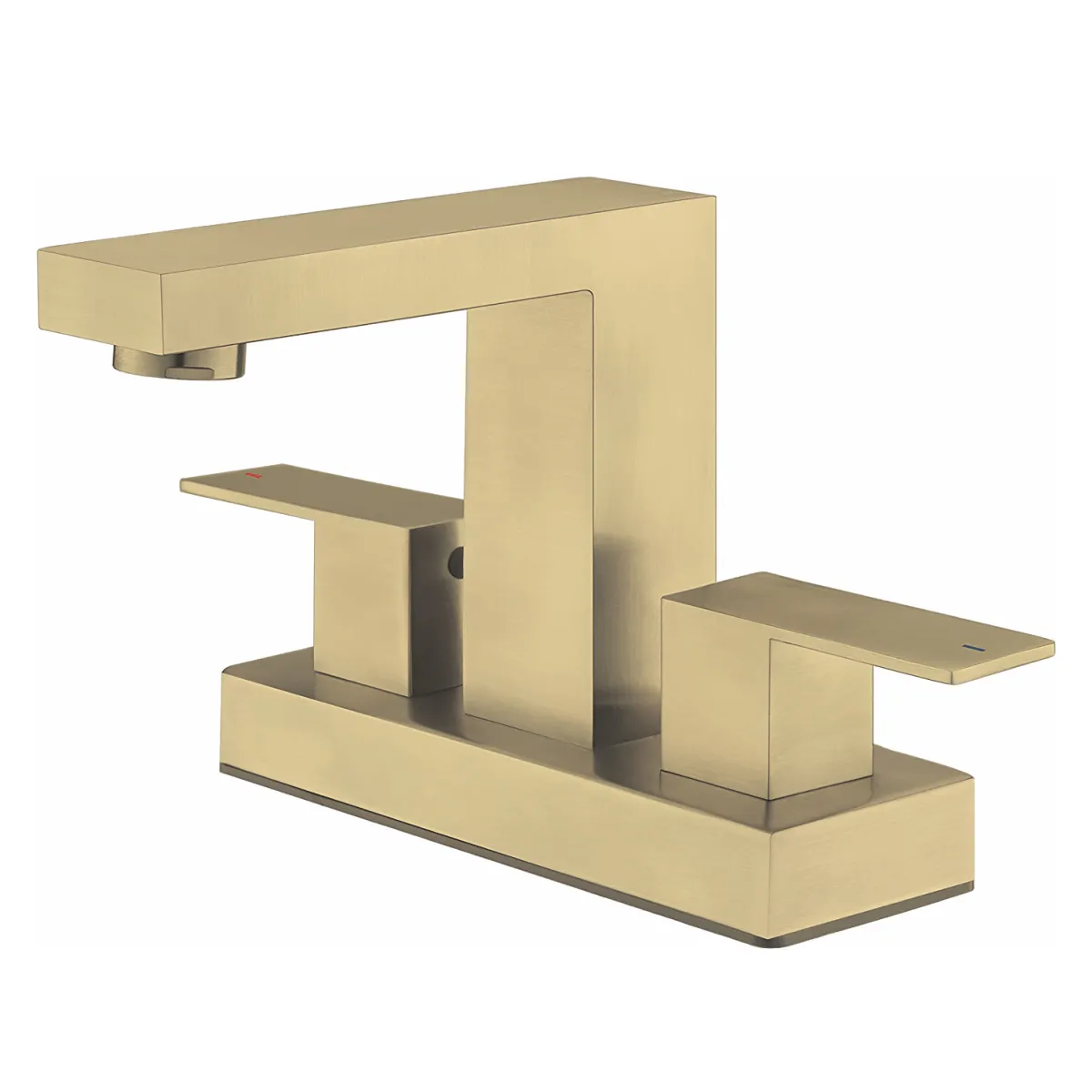 Золотой мост для ванной комнаты из нержавеющей стали смеситель кран с 3 отверстиями Смеситель для ванной смеситель с 2 ручками кран