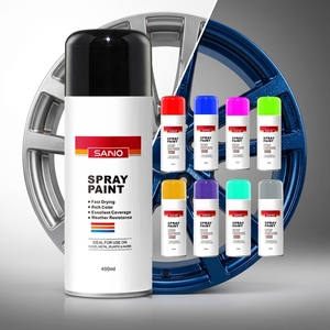 Vernice Spray Sanvo Tough Finish Resistente al Calore per Restauro Cerchioni Auto e Cambio Colore Personalizzato - Product Image 1