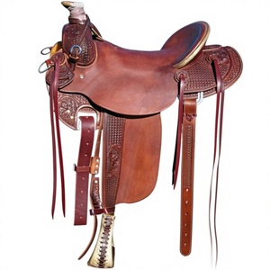 Selle de course anglaise robuste en modal poli BS International avec arche en bois, couleurs et tailles personnalisables, fabriquée en Inde - Product Image 3
