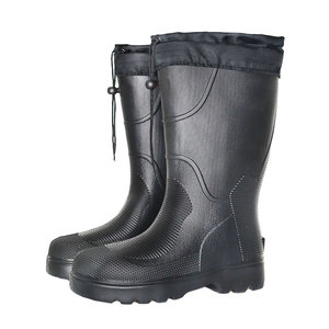 Haute qualité <span class=keywords><strong>pas</strong></span> <span class=keywords><strong>cher</strong></span> usine Style chaud confortable pluie neige hiver imperméable pont <span class=keywords><strong>de</strong></span> <span class=keywords><strong>pêche</strong></span> Eva mousse bottes pour hommes - Product Image 3