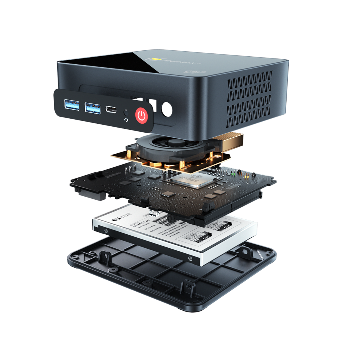 U59 Mini PC Intel Core i5, 16GB RAM, 512GB SSD, 4K Dual HD Support