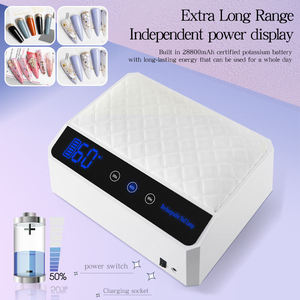 Lampe à LED UV haute puissance pour deux mains, rechargeable avec batterie de 28800 mAh, coussin pour les mains, lampe IV pour les ongles - Product Image 5
