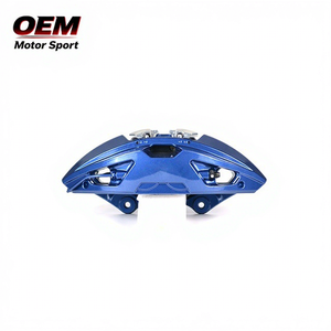 Kit de Mejora de Caliper de Freno de 4 Pistones de Acero Forjado Azul Personalizado OEM MOTOR SPORT para M2/M3/M4, Ajuste Directo, 1 Año de Garantía - Product Image 1