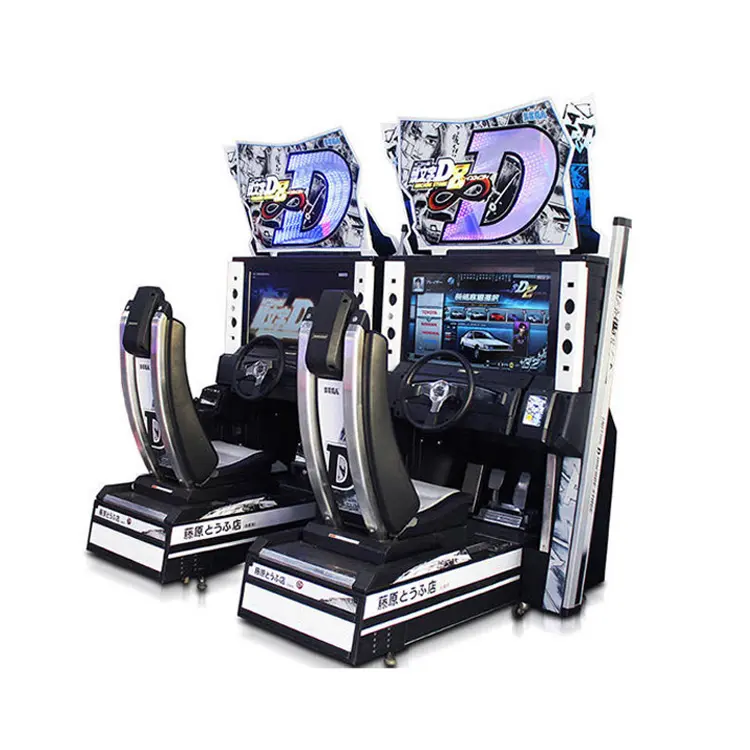 2 اللاعبين عملة تعمل سباق لعبة وحدة التحكم سباق محاكاة لعبة فيديو ماكينة لعبة الأركيد