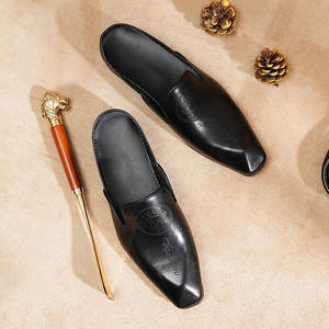 Botas Impermeables de Invierno, Estilo Nuevo, Clásicas, Versátiles, Casuales, de Caña Alta, para Trabajo al Aire Libre, de Cuero Genuino para Hombre, que Aumentan la Estatura, Deportivas - Product Image 4