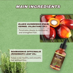 ขายส่งจากโรงงาน น้ำมันบาตานาบริสุทธิ์ 100% ออร์แกนิคธรรมชาติ สำหรับดูแลเส้นผม + น้ำมันโรสแมรี่ - Product Image 3