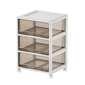 Jeko & Jeko Tiroir en plastique empilable organisateur de vêtements tiroir de rangement pour la maison avec roulettes <span class=keywords><strong>Coffre</strong></span> à tiroir intelligent - Product Image 4