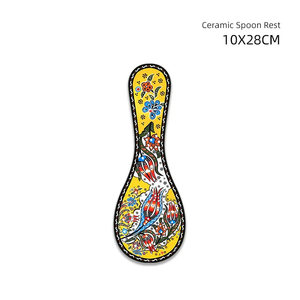 Salvamanteles de cerámica de diseño español con estampado de cuchara de cerámica, Mantel Individual de cerámica de sublimación personalizable de Italia - Product Image 4