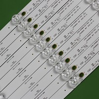 Rétroéclairages TV pour moniteur Dahua 55T1, barre lumineuse LED 55 pouces, aluminium IP66, modèle 4708-K55WD9-A2217N01, bandes de rétroéclairage LED pour TV